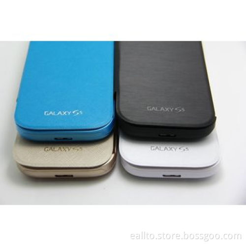 Mobile power charger for smart cover case for samsung galaxy s5